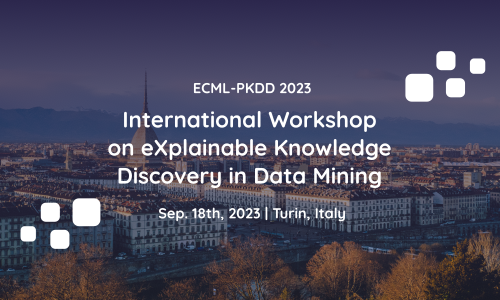 International Workshop on eXplainable Knowledge Discovery in Data Mining