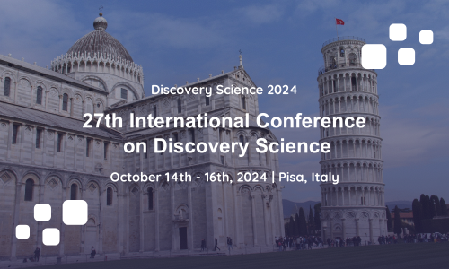 27th International Conference on Discovery Science
