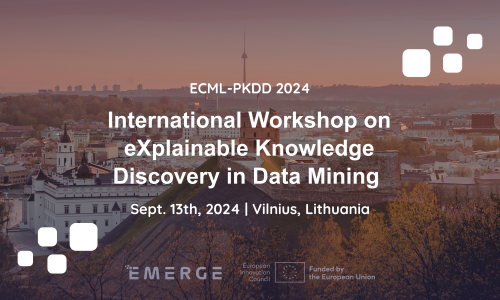 6th International Workshop on eXplainable Knowledge Discovery in Data Mining 