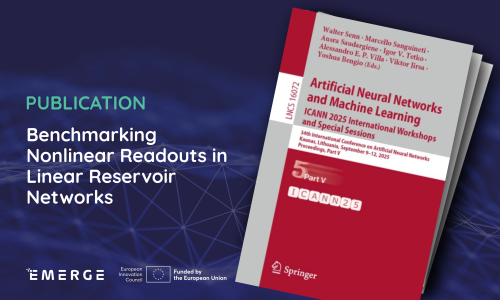 Publication: Benchmarking Nonlinear Readouts in Linear Reservoir Networks 