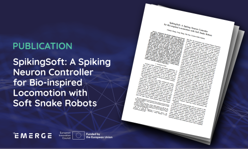 Publication: SpikingSoft: A Spiking Neuron Controller for Bio-inspired Locomotion with Soft Snake Robots 