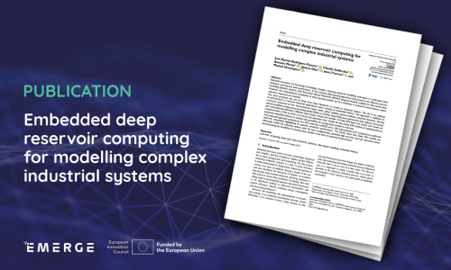 Publication: Embedded deep reservoir computing for modelling complex industrial systems 