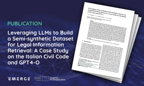 Publication: Leveraging LLMs to Build a Semi-synthetic Dataset for Legal Information Retrieval: A Case Study on the Italian Civil Code and GPT4-O