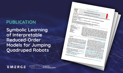 Publication: Symbolic Learning of Interpretable Reduced-Order Models for Jumping Quadruped Robots 