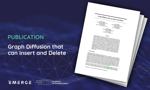 Publication: Graph Diffusion that can Insert and Delete 