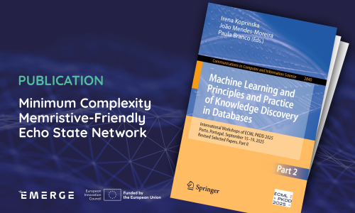 Publication: Minimum Complexity Memristive-Friendly Echo State Network 