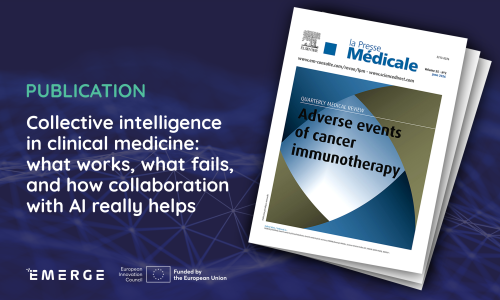 Publication: Collective intelligence in clinical medicine: what works, what fails, and how collaboration with AI really helps 