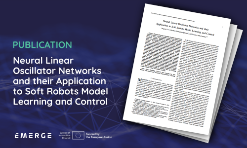 Publication: Neural Linear Oscillator Networks and their Application to Soft Robots Model Learning and Control 