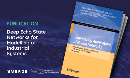 Publication: Deep Echo State Networks for Modelling of Industrial Systems 