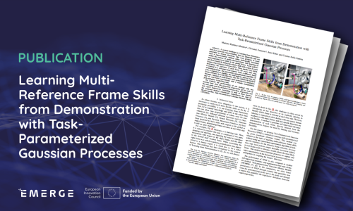 Publication: Learning Multi-Reference Frame Skills from Demonstration with Task-Parameterized Gaussian Processes 