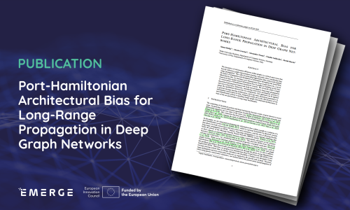 Publication: Port-Hamiltonian Architectural Bias for Long-Range Propagation in Deep Graph Networks 