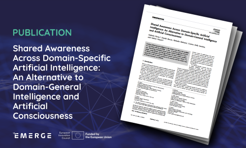 Publication: Shared Awareness Across Domain-Specific Artificial Intelligence: An Alternative to Domain-General Intelligence and Artificial Consciousness 