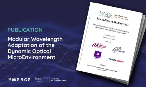 Publication: Modular Wavelength Adaptation of the Dynamic Optical MicroEnvironment