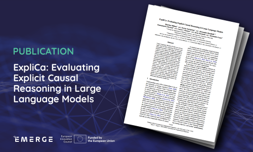 Publication: ExpliCa: Evaluating Explicit Causal Reasoning in Large Language Models 