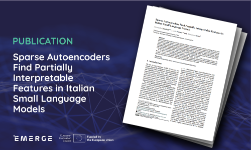 Publication: Sparse Autoencoders Find Partially Interpretable Features in Italian Small Language Models 