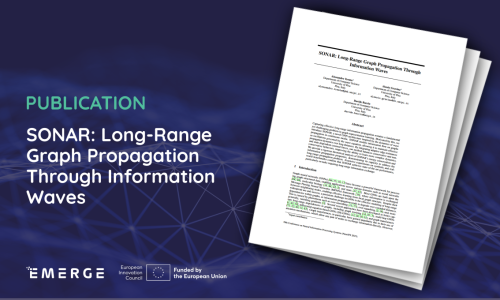 Publication: SONAR: Long-Range Graph Propagation Through Information Waves 
