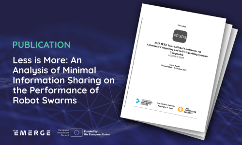 Publication: Less is More: An Analysis of Minimal Information Sharing on the Performance of Robot Swarms 