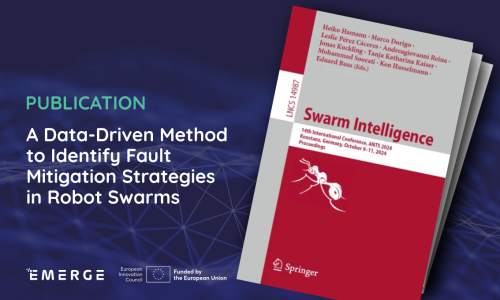 Publication: A Data-Driven Method to Identify Fault Mitigation Strategies in Robot Swarms 