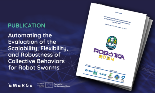 Publication: Automating the Evaluation of the Scalability, Flexibility, and Robustness of Collective Behaviors for Robot Swarms