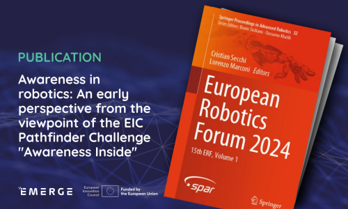 Publication: Awareness in robotics: An early perspective from the viewpoint of the EIC Pathfinder Challenge “Awareness Inside’’