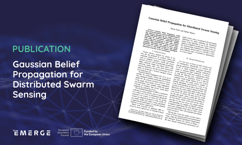 Publication: Gaussian Belief Propagation for Distributed Swarm Sensing