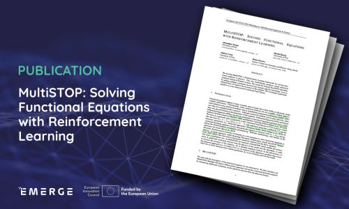 Publication: MultiSTOP: Solving Functional Equations with Reinforcement Learning 
