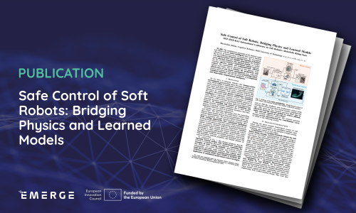 Publication: Safe Control of Soft Robots: Bridging Physics and Learned Models 