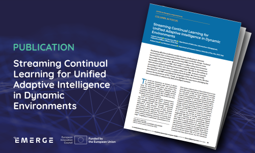 Publication: Streaming Continual Learning for Unified Adaptive Intelligence in Dynamic Environments