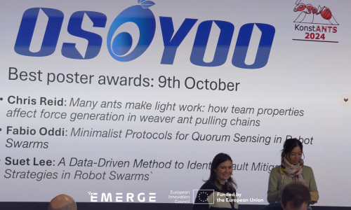 EMERGE partner awarded a best poster at ANTS 2024